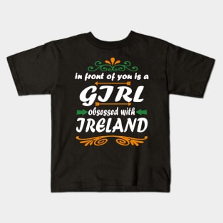 Ireland Irrin Mrs. St. Patrick's Day gift saying Kids T-Shirt